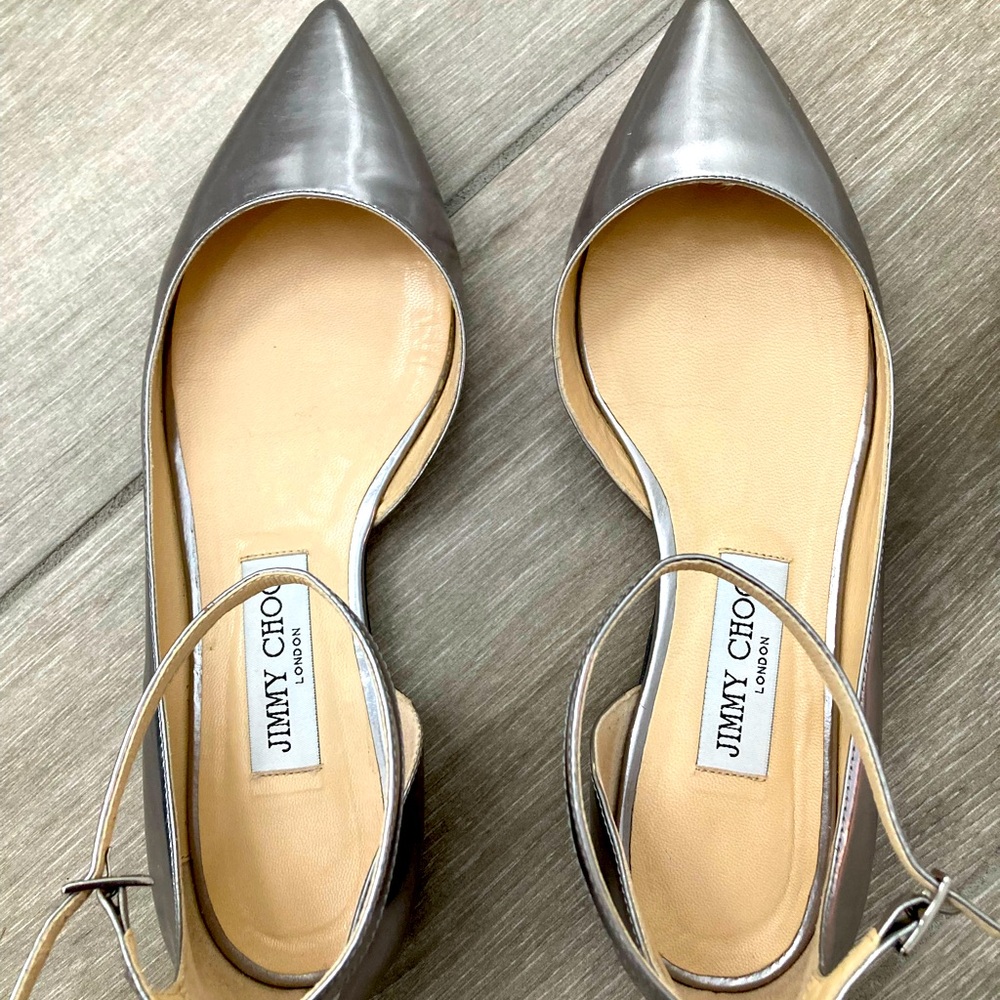 Jimmy Choo Lucy flats size 38 - With box and dust bag